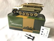 Solido : Half-track Hanomag 251 pioneers. En boîte. WW2, Guerre, Armée.
