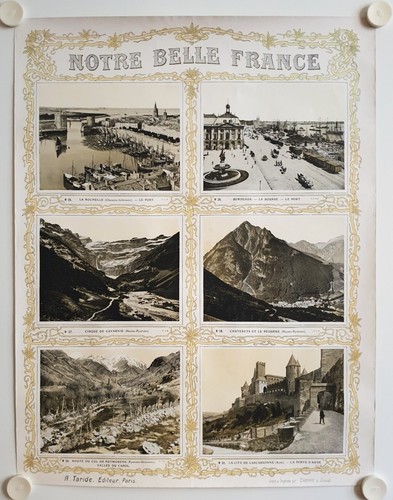 Affiche tourisme notre belle - tourisme,