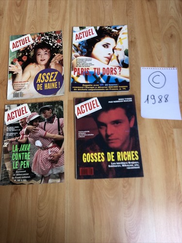 1988 rare lot magazines - 1988-rare,