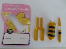 ancien abeille tricotin  NEUF