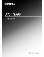 Yamaha RX-V1900 Receiver