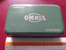 Boite ancienne en tôle pour pièces OMNIA MANUFRANCE St Etienne Machine à coudre