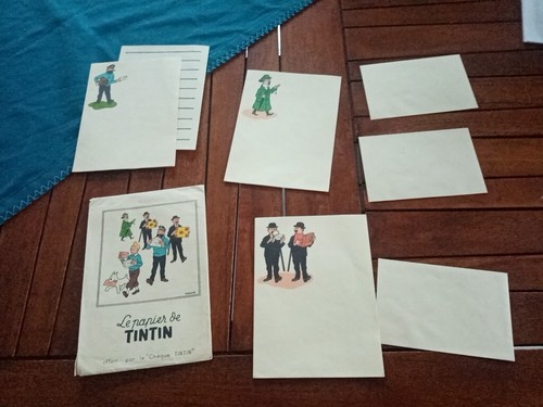 Tintin pochette papier a - /, de