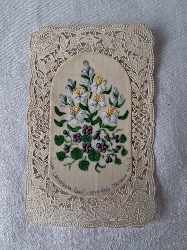 Superbe ancien canivet couleur - superbe,