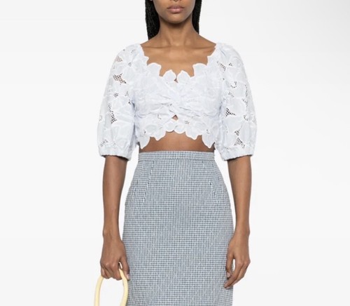 Sandro roseraie embroidered - sandro,