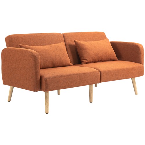Homcom canapé lit places - canapé-lit, 2