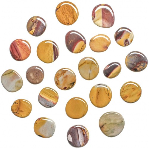 Petits galets plats - , jaspe