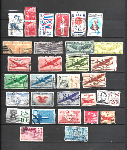 Etats unis timbres poste - unis, 30