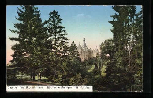 Cpa saargemünd lothringen - saargemünd, /lothringen