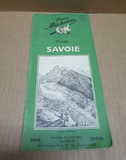 MICHELIN guide vert SAVOIE 1949