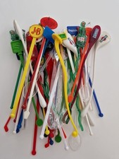 TOUILLEURS LOT DE 48 GET 27 MARTINI PULCO J&B...OBJET PUB BAR BISTROT VERRE