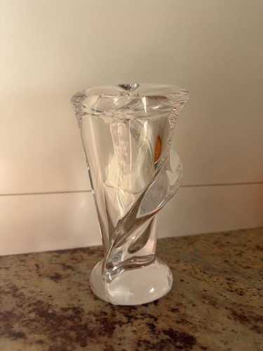 Vase vintage cristal massif - vase, en