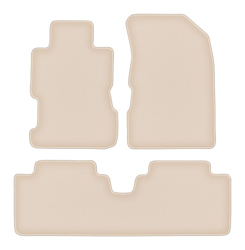 Tapis sol velours beige - tapis, de