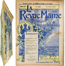 La Revue Mame n°282-1900 mal Suchet carnaval Nice Bossuet Transvaal Pierre Maël
