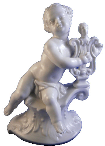 Figurine musicien en - de,