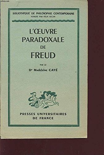 Oeuvre paradoxale freud - freud, |