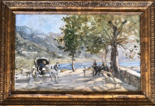 Tableau ancien impressionniste