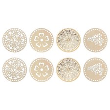 8 pièces fond de panier en