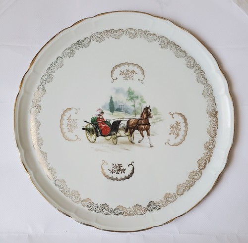 Ancienne grande assiette deco - ancienne,