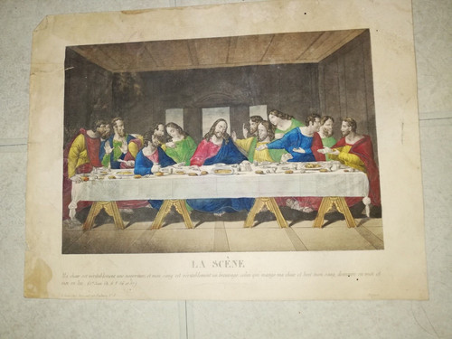 Lithographie religieuse - lithographie,