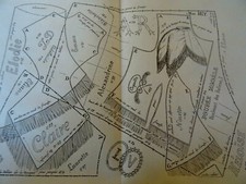 N°71 ANCIEN PATRON LA POUPEE MODELE 45 CM CORSAGE A BASQUE & TUNIQUE ( JUPE)1871