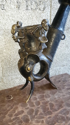 Art africain bronze - bronze, royal