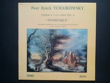 Piotr Ilytch Tchaikowsky Symphonie N°6 Opus 74 Pathétique Vinyle 33 Tours 