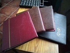 Lot De 4 Vieux Classeurs Vide Pour Monnaies Avec Un Monnayeur En Francs Voir Fot