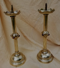 XIXéme Paire  candélabres