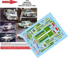 DECALS 1/43 REF 0678 BMW M3