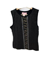 Versace X H&M Spikes Black Top Size S / Eu 36 / US 6 / Small