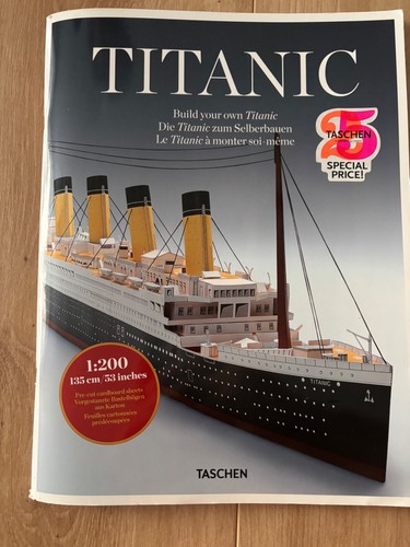 Livre maquette titanic - livre,