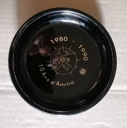 Cendrier rond ajfr - rond, 1980-1990