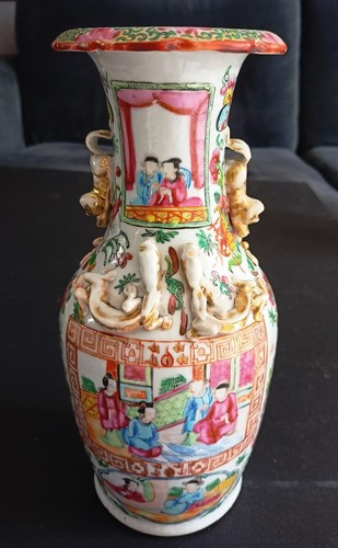 Ancien vase porcelaine de - ancien, en