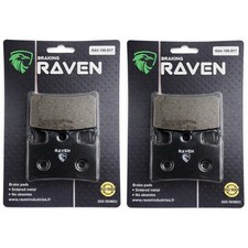 2 Kit plaquettes frein Av Ga