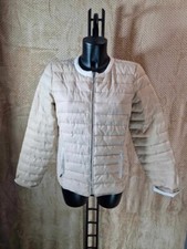 Doudoune beige et crème Bréal taille 38