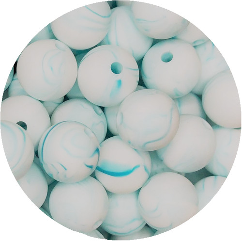 Perles silicone 15mm couleur - 5,