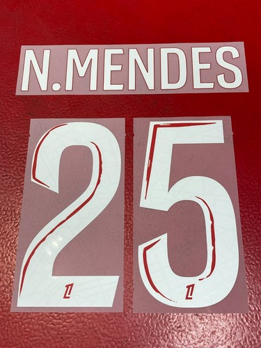 Flocage officiel mendes 25 - mendes, n°25