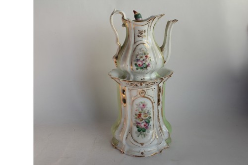 Tisanière porcelaine vieux - porcelaine,