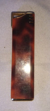 ANCIEN BEAU BRIQUET MONIC 100 A GAZ RECHARGEABLE 1950 EN LAITON ET BAKELITE