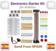 Electronics Starter Kit for Arduino UNO R3 Breadboard LED Jumper Wire Button