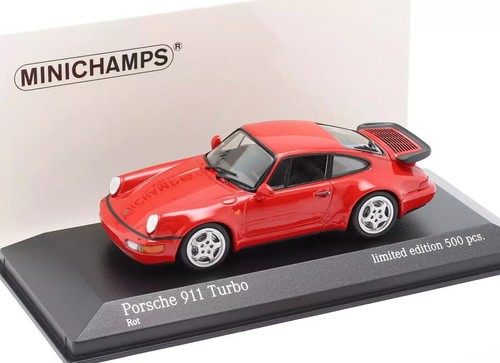 Porsche 911 964 turbo 1990 - 964, red