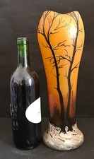 Grand Vase émaillé Legras