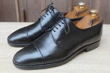 CHAUSSURES JM WESTON MODELE 500 RICHELIEU CUIR 10 E 44 BON ETAT MEN'S SHOES