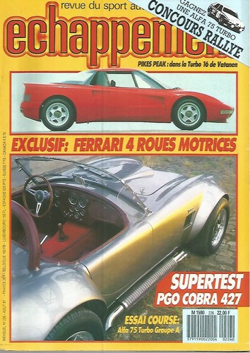 Echappement 226 ferrari 4 - n°226,