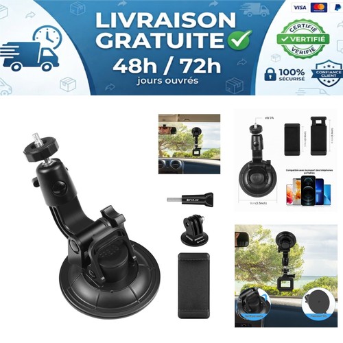 Support ventouse voiture puluz - support,