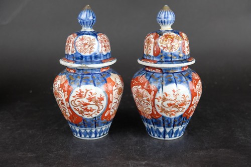Vases imari anciens japonais - vases,