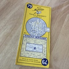 Carte routière ancienne