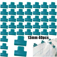 40 X Serre Plastique Pince Compatible Avec for Serres, Sol Couvertures, Abris