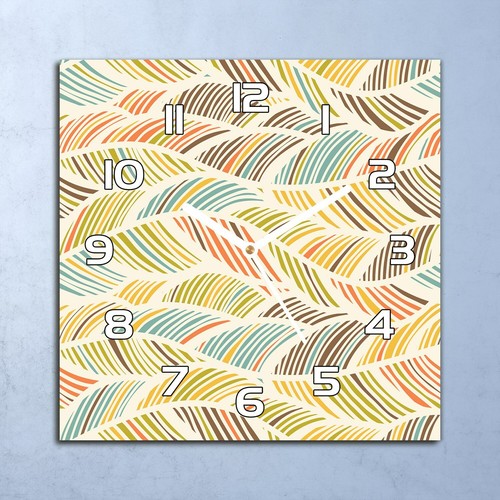 Horloge murale design verre - design,
